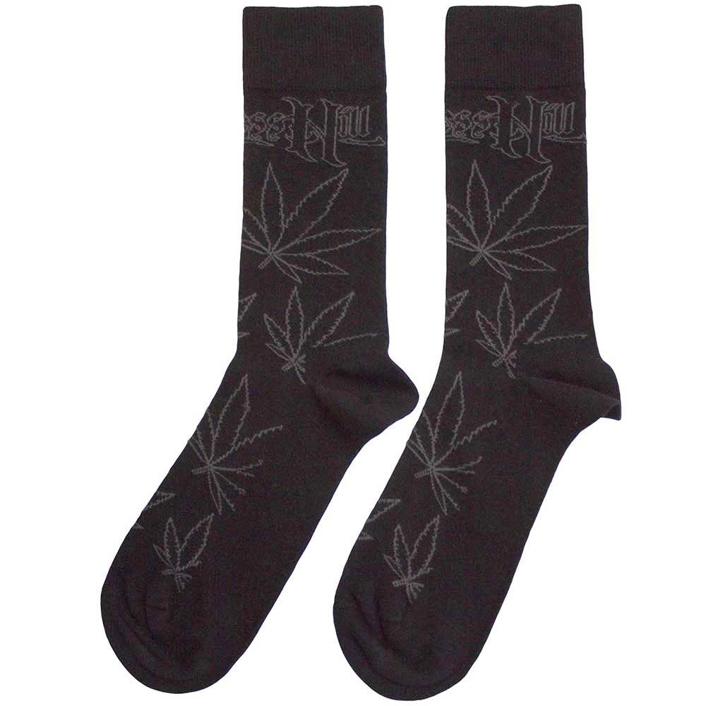 Cypress Hill - Leaf Pattern Sokken - Zwart
